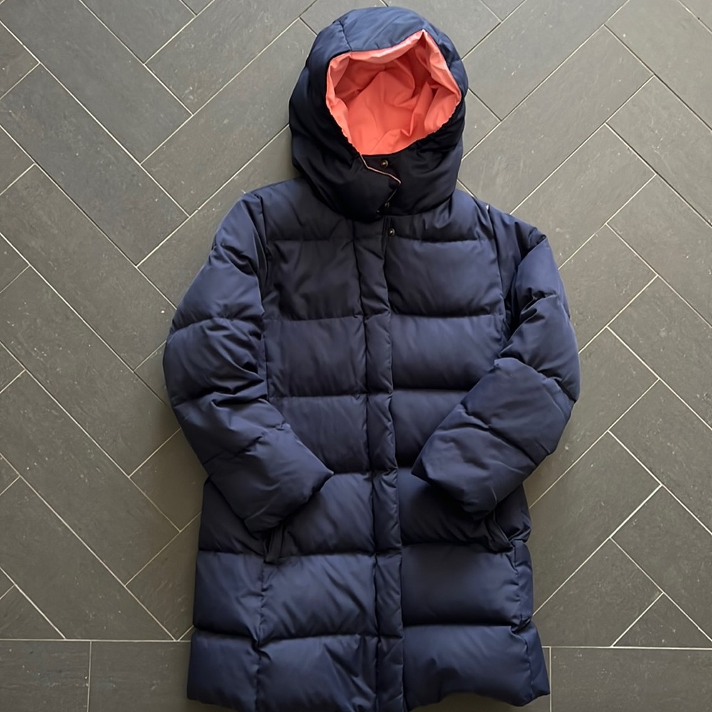 J crew crew cuts girls puffer coat